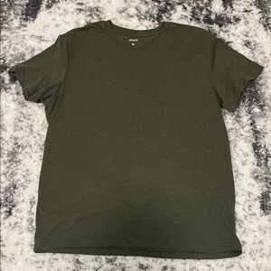 Old Navy Men's Dark Green Short Sleeve Tee